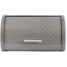 Хлебница Flamberg Premium Rhombus 39х28х18,5 см серый