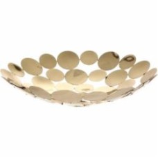 Фруктовница Inari Golden Dots 32x6 см