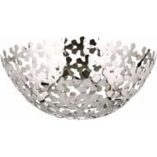 Фруктовница Inari Silver Flowers 36x36x16 см