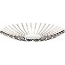 Фруктовница Inari Silver Magnolia 38x6 см