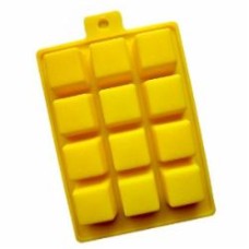 Форма для льда Profsil Мощь 20х13,2х2 см желтая