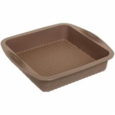 Форма для выпекания Smart Kitchen by Flamberg квадратная Peach&Brown series 26,5х25х5 см коричневый