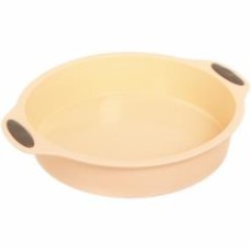 Форма для выпекания Smart Kitchen by Flamberg круглая Peach&Brown series 28,5х24х2,2 см персиковый