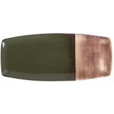 Блюдо прямоугольное Salex Moss/wood 37х16 см