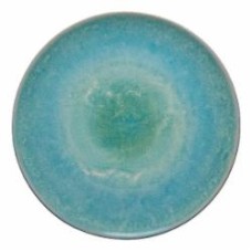 Тарелка подставная Dovbysh Porcelain с ровным бортом 26,5 см Garna бирюзовый
