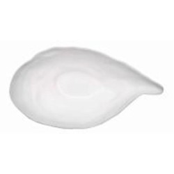 Тарелка глубокая Dovbysh Porcelain Ракушка 20,5х11 см 300 мл Khvylya белая