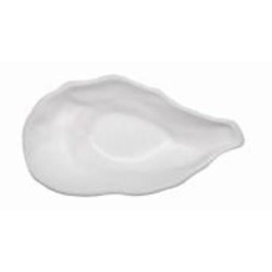 Тарелка Dovbysh Porcelain Ракушка 14х7 см 70 мл Khvylya белая