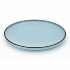 Тарелка обеденная Milika Topaz Blue с бортом 26,7 см M0480-TRSC2309014-105P-2