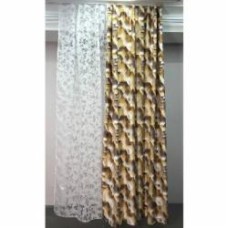 Штора HH ZXY3607-1 160x270 см желтая Velvet House