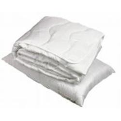 Комплект EcoSilk №758 Eco Light White (одеяло + подушка) 140x205 см MirSon белый