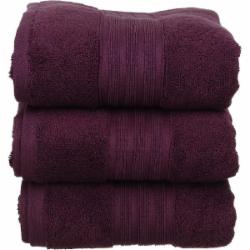 Полотенце 011 Plum 70x140 см сливовый ABC