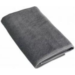 Полотенце махровое 100x150 см глубокий серый IDEAL TEXTILE
