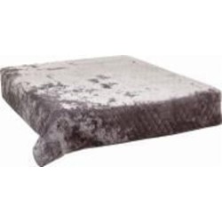 Покрывало Greek Velvet 160x220 см La Nuit антрацит