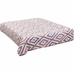 Покрывало Adelfia 145x210 см UP! (Underprice) бежевый с коричневым