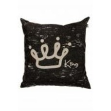 Подушка декоративная King Black 45x45 см Прованс