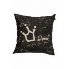Подушка декоративная Queen Black 45x45 см Прованс