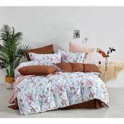 Комплект постельного белья 2.0 SH9286 коричневый Word of Dream