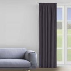 Штора VELOUR 150х275 графит Decora textile