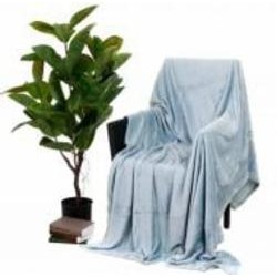 Плед Blue Haze 160x200 см бирюзовый La Nuit