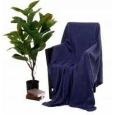 Плед флисовый Folkstone Gray 220x200 см деним La Nuit