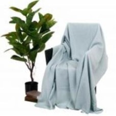 Плед флисовый Blue Haze 160x200 см бирюзовый La Nuit