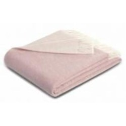 Плед Rose-Ecru 130x170 см светло-розовый Biederlack