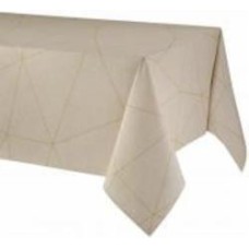 Скатерть Stone Beige 150x150 см бежевый Atenas Home