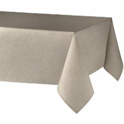 Скатерть Olimpia Dark Beige 150x150 см бежевый Atenas Home