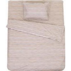 Комплект постельного белья Strip Beige 1,5 UP! (Underprice)