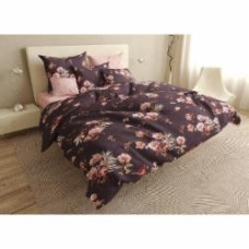 Комплект постельного белья 1,5 Pink Flowers розовый UP! (Underprice)