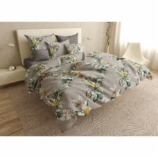 Комплект постельного белья 1,5 Yellow Flowers желтый UP! (Underprice)