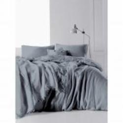 Комплект постельного белья Muslin Dark Grey 2.0 серый SoundSleep