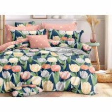 Комплект постельного белья Magic Tulips 2 разноцветный La Nuit Комплект постельного белья Magic Tulips 2 разноцветный La Nuit