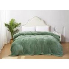 Плед Embossed Leon 160x200 см зеленый La Nuit