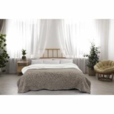 Плед Double Bonded Sherpa 200x220 см тауп La Nuit
