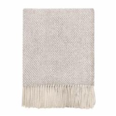 Плед Loom 140x200 см бежевый Vladi
