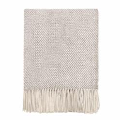 Плед Loom 140x200 см бежевый Vladi