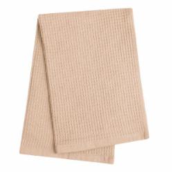 Полотенце вафельное 100x150 см бежевый IDEAL TEXTILE