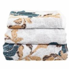 Полотенце Adriana 50x90 см белый с рисунком Mundotextil
