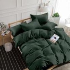 Комплект постельного белья Stripe 2.0 темно-зеленый SoundSleep