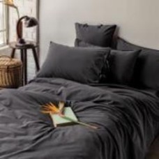 Комплект постельного белья SAVANNA BLACKY графитовый Issimo