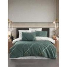 Комплект постельного белья Reflection 2 dark green зеленый Begenal
