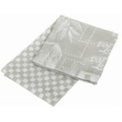 Набор полотенец кухонных Tea 2 шт. 50x70 см Texpol серый