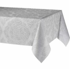 Скатерть Nerea Plata 150x250 см серый с рисунком Atenas Home