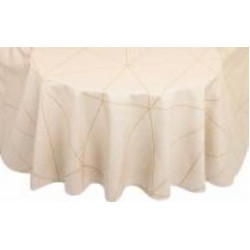 Скатерть Stone Beige d160 бежевый Atenas Home