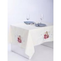 Скатерть Вертеп 213-23/00 140x220 см молочный крем Эдельвика Скатерть Вертеп 213-23/00 140x220 см молочный крем Эдельвика