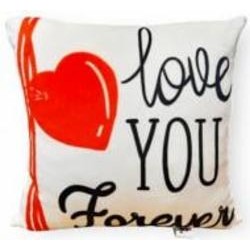 Подушка декоративная Love you Forever 38x38 см Анна