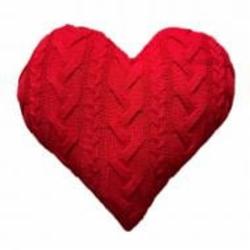 Подушка декоративная Сердце LOVE 33x33 см красный Прованс Подушка декоративная Сердце LOVE 33x33 см красный Прованс