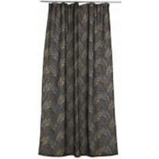 Штора Exclusive Palm Leaves 200х275 см черный La Nuit