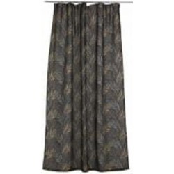 Штора Exclusive Palm Leaves 200х275 см черный La Nuit